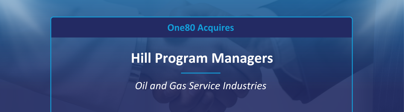 One80 acquires Hill Program Managers